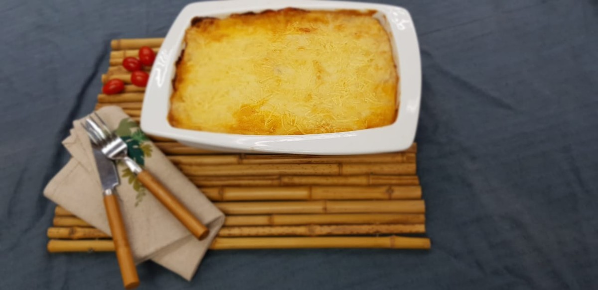 Escondidinho De Aipim Com Carne Seca