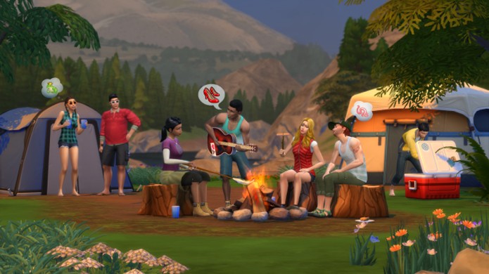 Outdoor Retreat trará novas atividades ao ar livre em The Sims 4 (Foto: Kotaku)