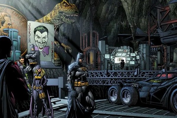 O esconderijo do Batman nas HQs da DC Comics (Foto: Reprodução)