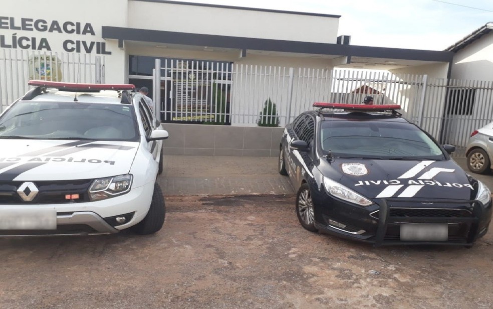 Delegacia de São Miguel do Araguaia, Goiás — Foto: Divulgação/Polícia Civil