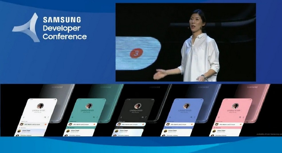 Samsung apresenta One UI, nova interface para dispositivos móveis — Foto: Reprodução/YouTube