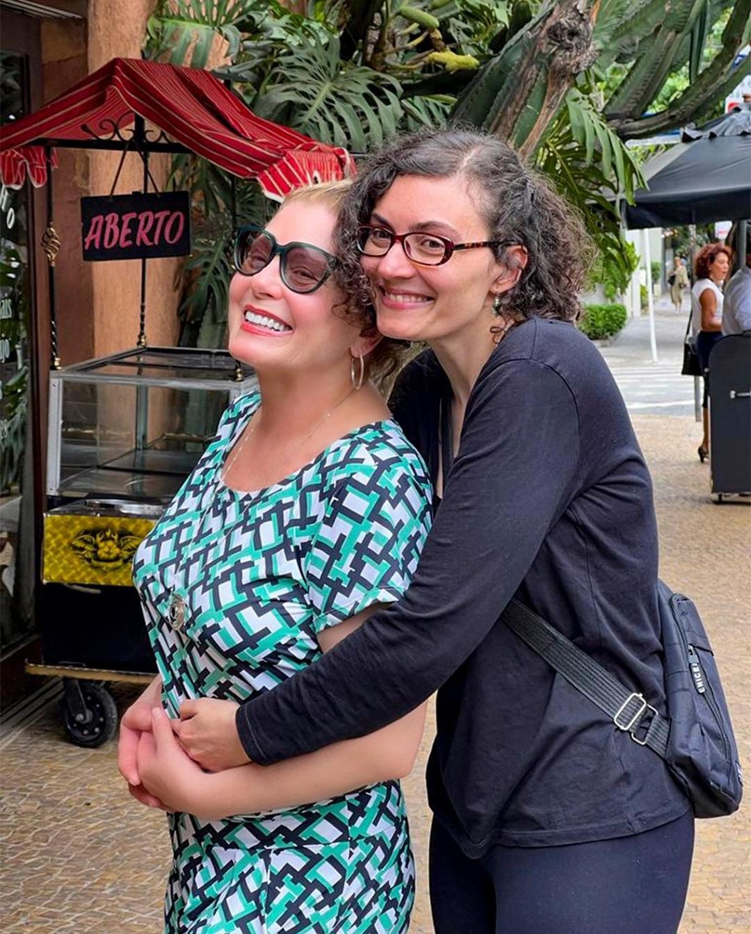 Vera Fischer posta foto rara com a filha, Rafaela (Foto: Reprodução/ Instagram)