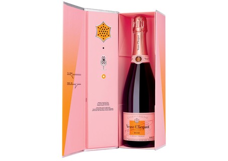 Champanhe Rosé Clicq Call (2016), embalagem de papel com gravador embutido para mensagem personalizada, 750 ml, da Maison Veuve Clicquot, R$ 620