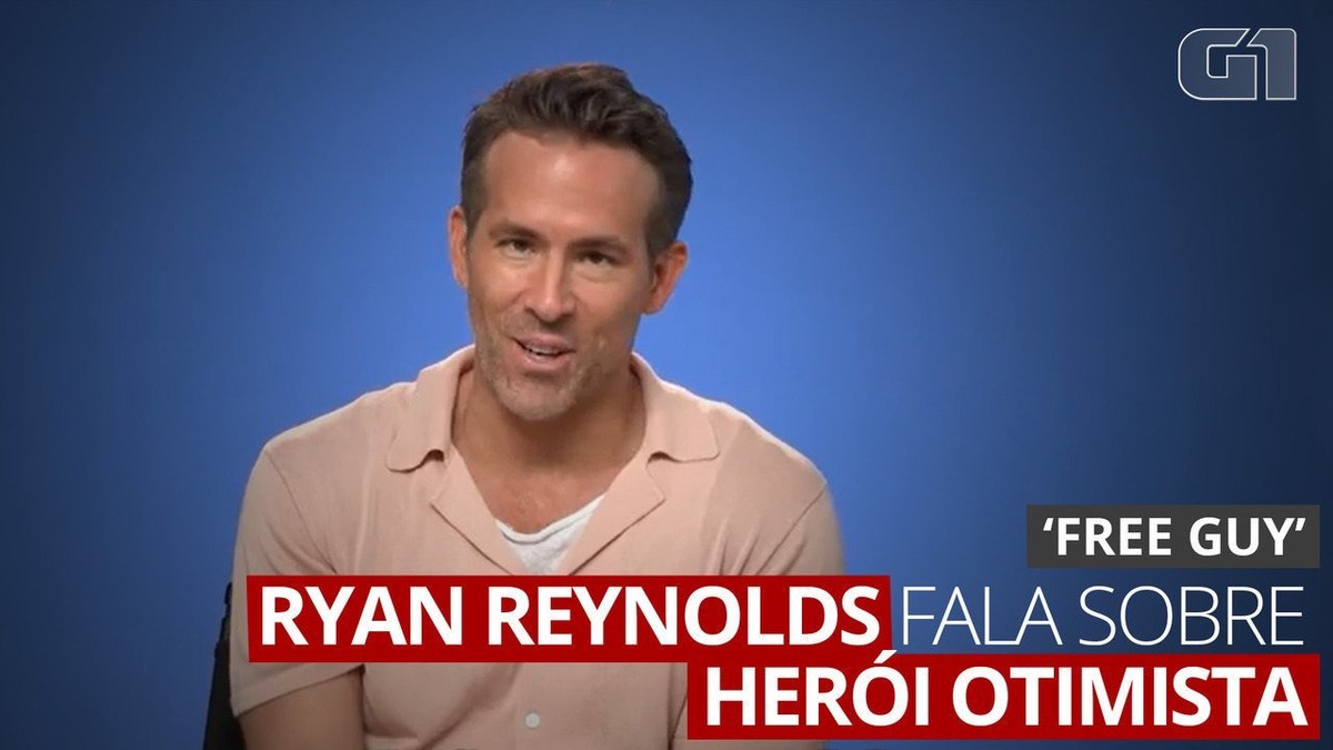 ‘Free Guy’ marca tendência de heróis otimistas em um mundo ‘cínico e duro’, diz Ryan Reynolds | Cinema