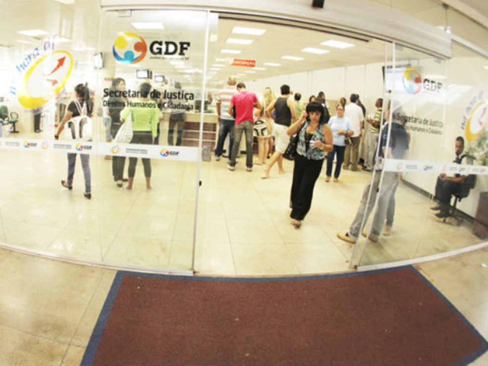 Agência do Na Hora na Rodoviária do Plano Piloto, no DF — Foto: GDF/Divulgação