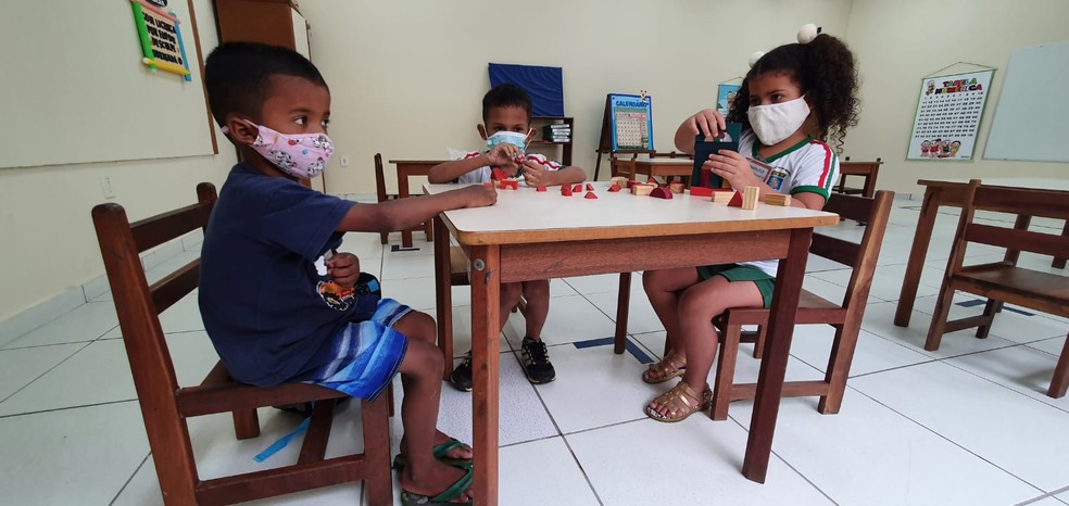 Mesmo com trabalhadores em greve, Educação iniciou ano letivo em escolas de Rio Branco — Foto: Andryo Amara/Rede Amazônica