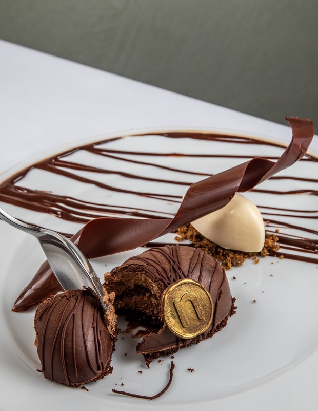 Nido: Mousse de chocolate cremoso  (Foto: Tomas Rangel/Divulgação)