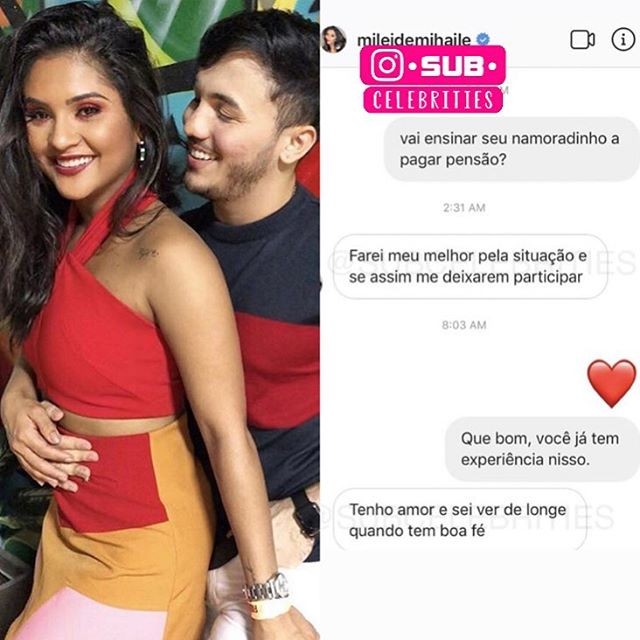 Mileide Mihaile fala sobre o namorado (Foto: Reprodução Instagram)