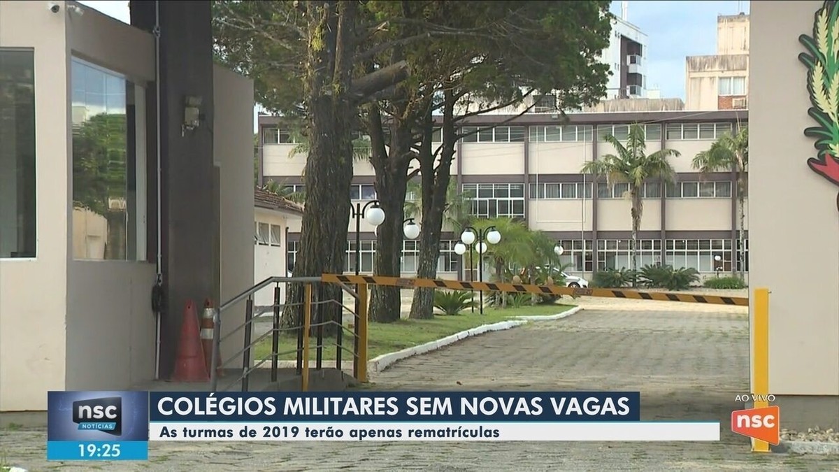 Colégios militares de SC não abrirão vagas para novos estudantes em ...