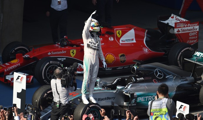 Lewis Hamilton vence GP da China de Fórmula 1 (Foto: AFP)