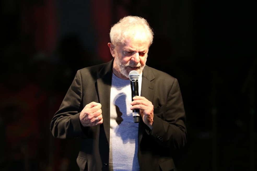 Lula e outras três pessoas foram indiciadas pela PF em processo sobre investigação envolvendo doações da Odebrecht ao Instituto Lula — Foto: Aldo Carneiro/Pernambuco Press