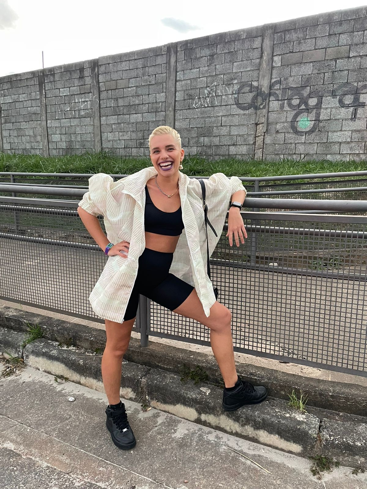 Bruna Linzmeyer apostou em conforto (Foto: Divulgação) Bruna Linzmeyer apostou em conforto (Foto: Divulgação)