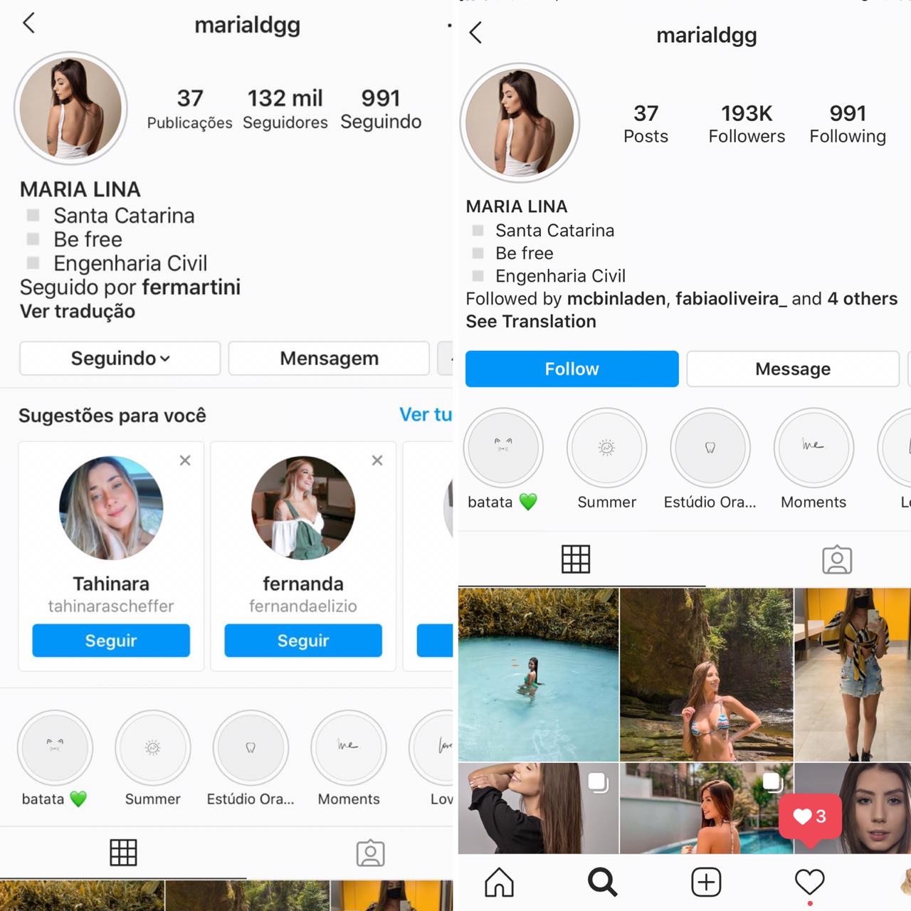 Novo affair de Whindersson Nunes "abre" perfil e ganha ...