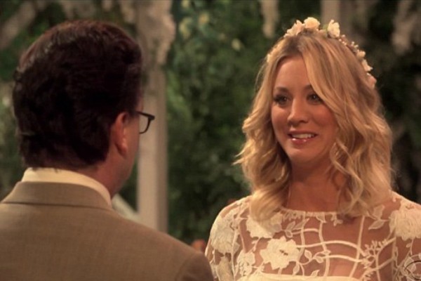 O casamento de Leonard e Penny em 'The Big Bang Theory' (Foto: Reprodução)