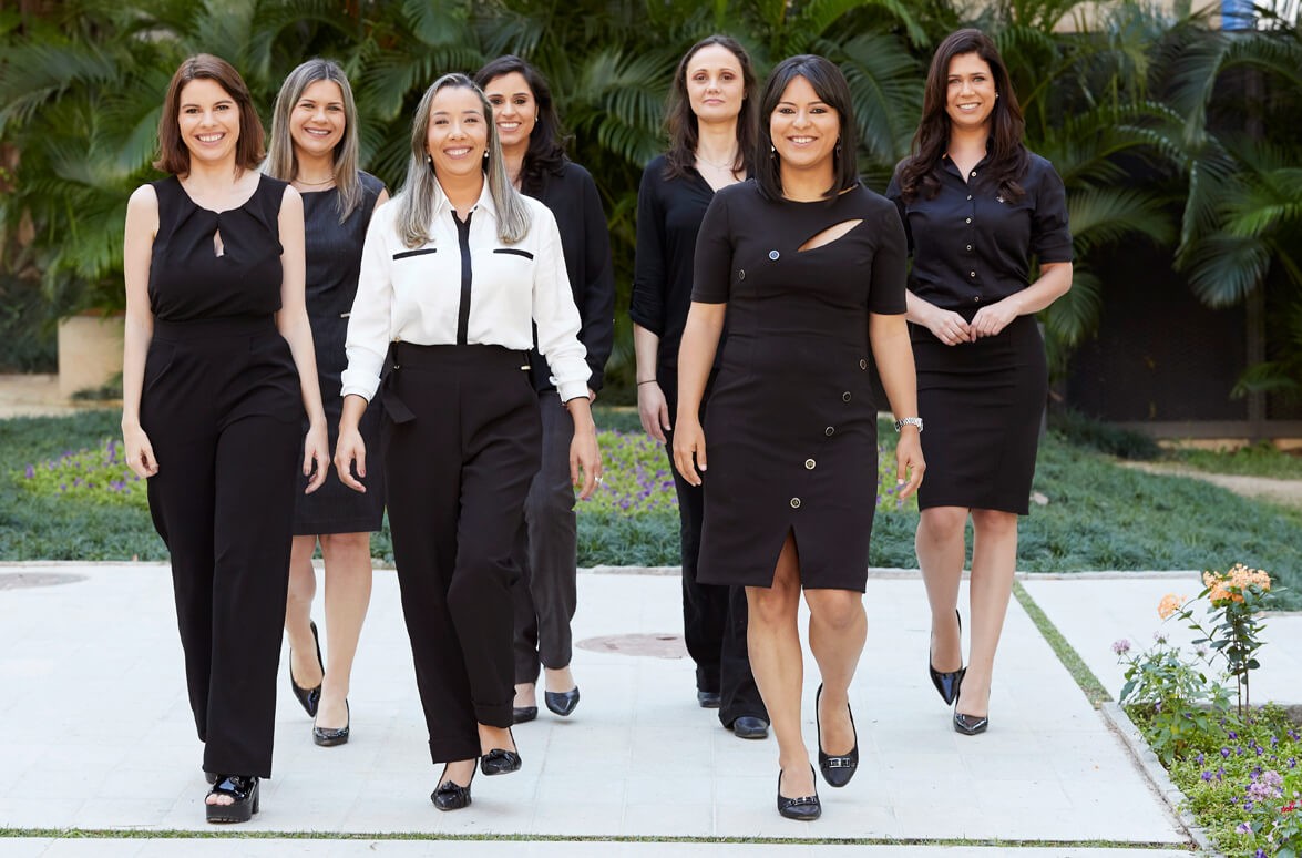 As sete pesquisadoras vencedoras do prÃªmio Para Mulheres na CiÃªncia 2019 (Foto: DivulgaÃ§Ã£o/Para Mulheres na CiÃªncia)