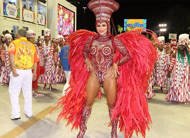Raissa Machado, rainha de bateria da Viradouro (Foto: Cleomir Tavares/ Quem)