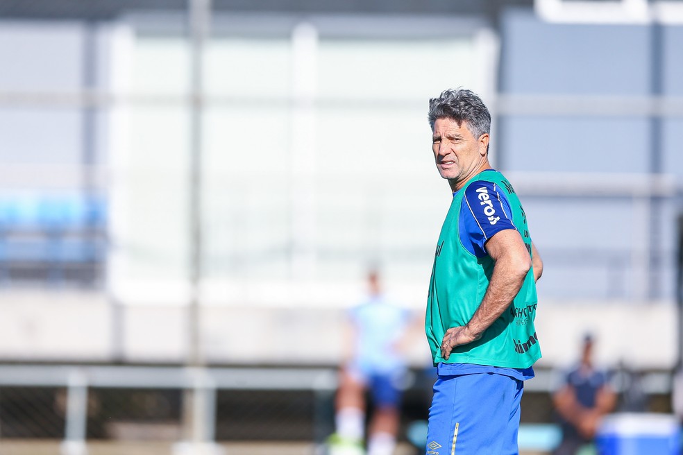 Renato Gaúcho, técnico do Grêmio — Foto: Lucas Uebel/Grêmio