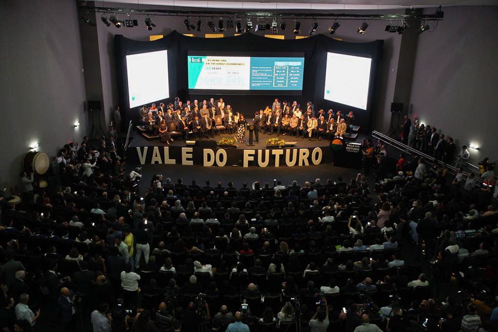 Lançamento do “Vale do Futuro” aconteceu na capital paulista — Foto: Divulgação/Governo do Estado de SP