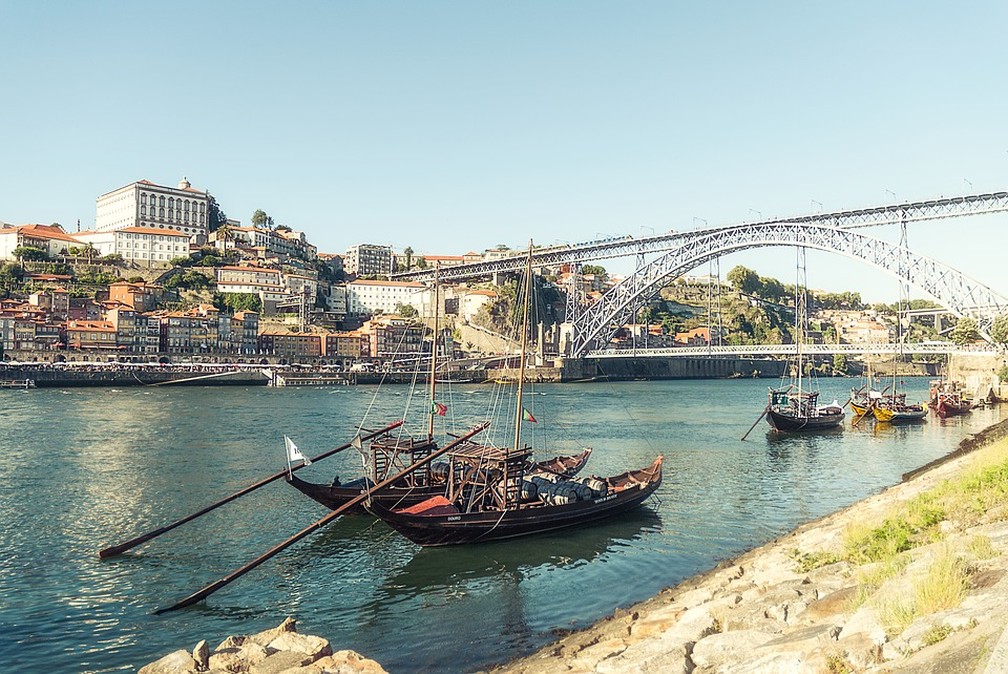 Rio Douro é o terceiro rio mais extenso da península Ibérica — Foto: Pixabay