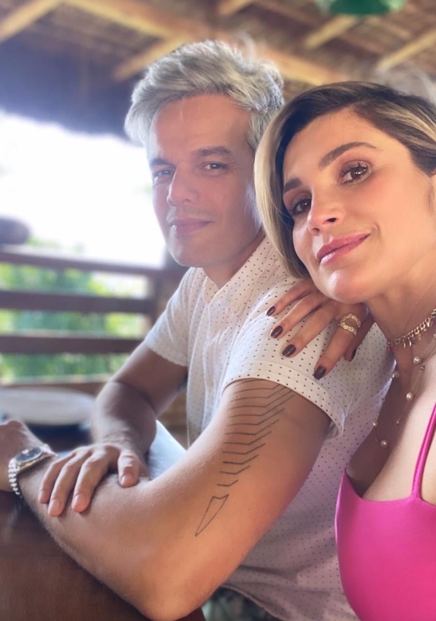 Flávia Alessandra e Otaviano Costa (Foto: Instagram/ Reprodução)