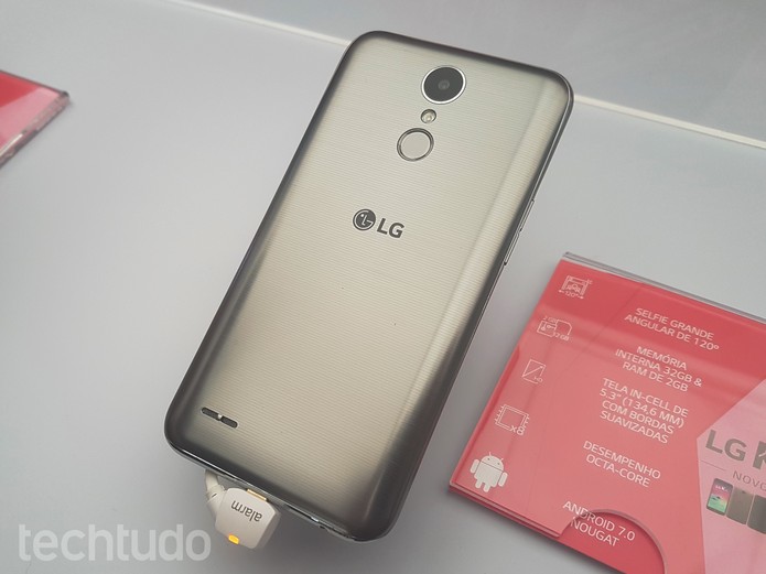 LG K10 chega a 2017 com preço sugerido de R$ 1.199 (Foto: Ana Marques/TechTudo)