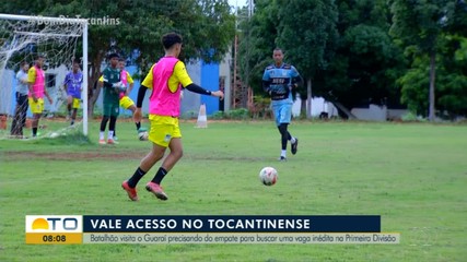 Batalhão visita Guaraí precisando de um empate para buscar vaga inédita da 1ª Divisão