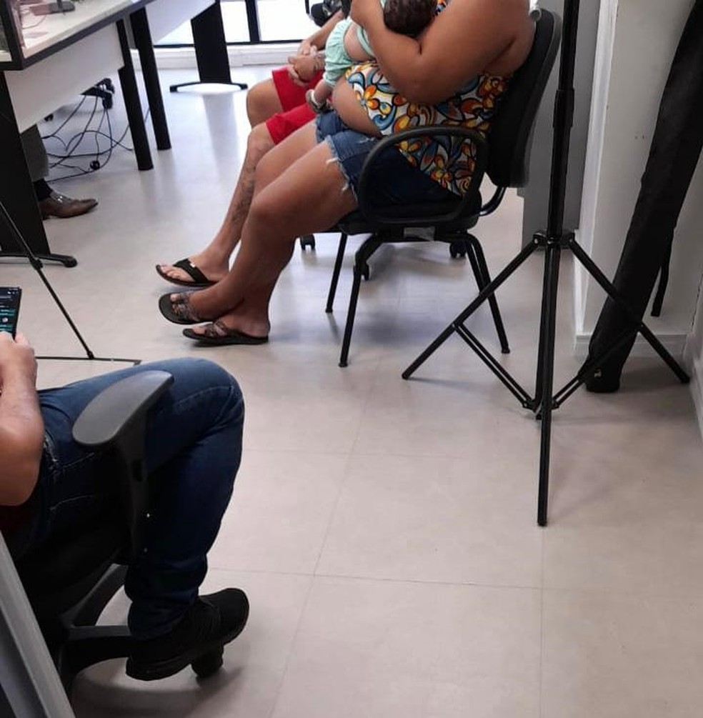 Suspeitas são presas por envovimento em fraudes na previdência pela Polícia Federal na Paraíba. — Foto: Foto: Divulgação/PF-PB