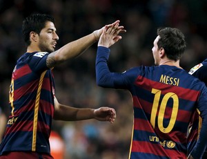 Messi; Suárez; Barcelona x Celta