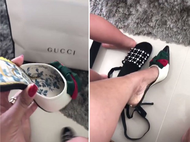 Sapatos da Gucci (Foto: Reprodução/Instagram)