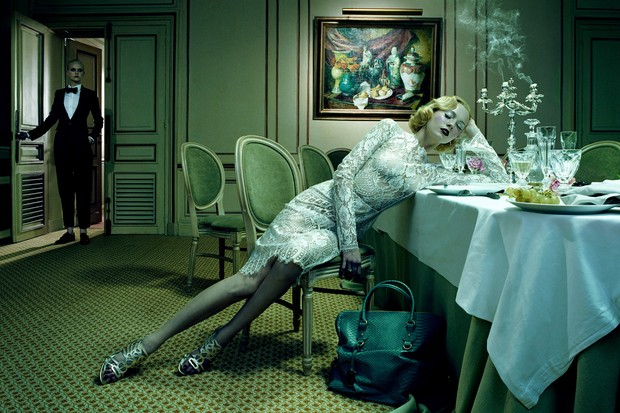 Jejum intermitente é saída para quem não consegue fazer dieta - mas há restrições (Foto: Miles Aldridge/Vogue Italia)