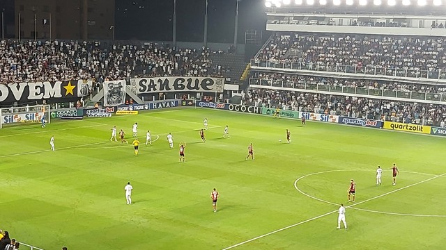 Santos x Flamengo na Vila Belmiro