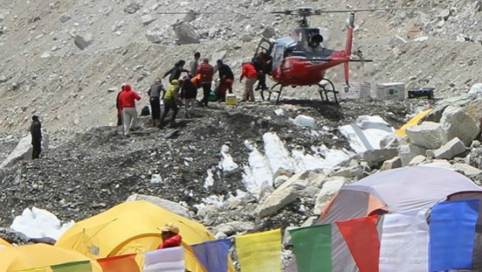 Resgate Monte Everest Rosier Alexandre (Foto: Rosier Alexandre/Arquivo Pessoal)