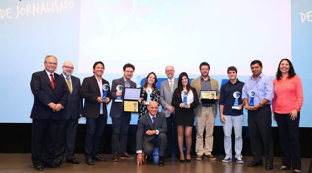 Todos os vencedores do Prêmio Sebrae (Foto: Charles Damasceno/Divulgação) (Foto: Charles Damasceno/Divulgação)