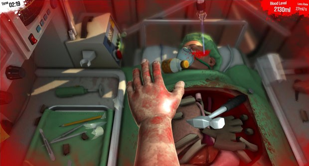 CIRURGIA EM REALIDADE VIRTUAL! Surgeon Simulator VR 