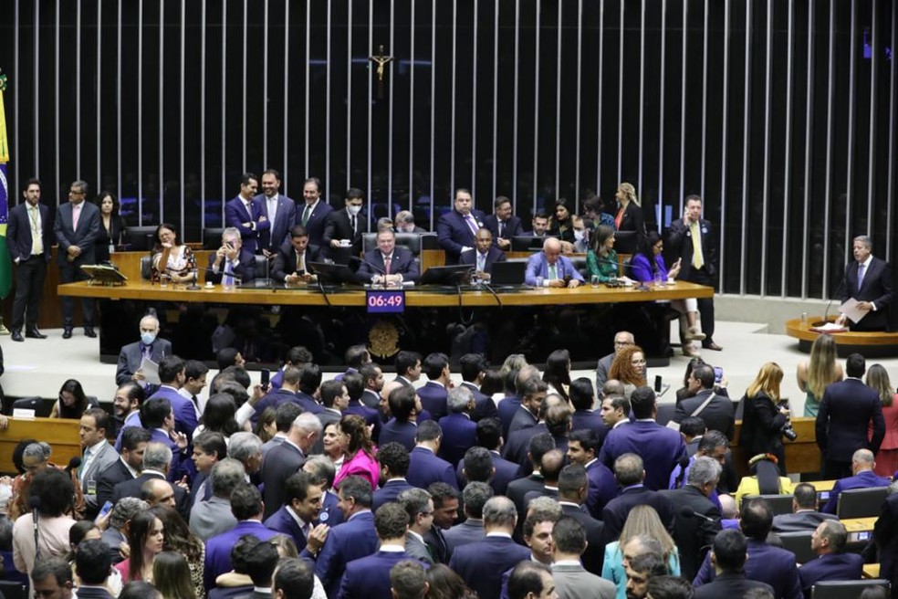 Eleição para presidente e demais cargos da Mesa Diretora da Câmara — Foto: Bruno Spada/Câmara dos Deputados
