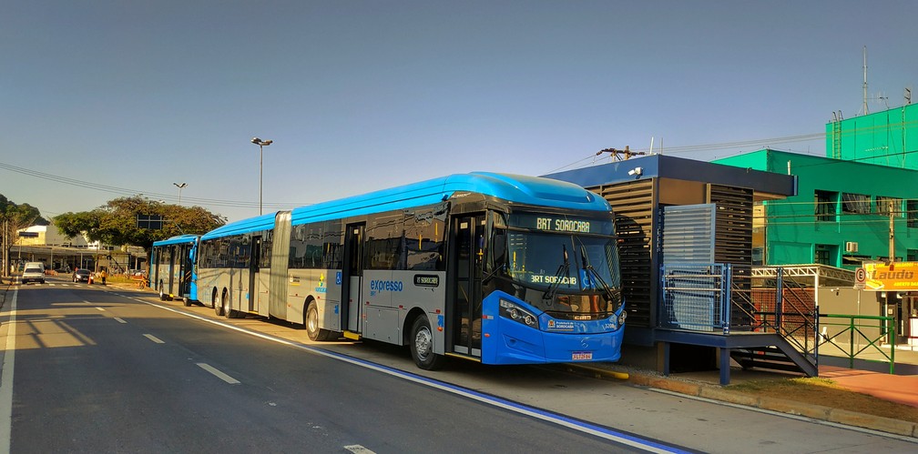 Corredor Do Brt Na Avenida Itavuvu E Entregue Nesta Quinta Feira Mas Transporte So Comeca Dia 30 Sorocaba E Jundiai G1