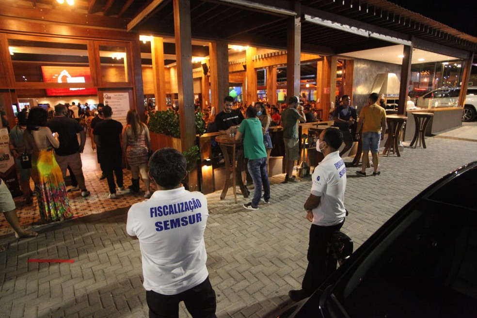 Prefeitura de Natal intensifica fiscalização para cumprimento de decretos — Foto: Alex Régis