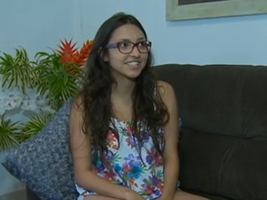 Vitória Dantas, estudante (Foto: Reprodução/ TV Asa Branca) Vitória Dantas, estudante (Foto: Reprodução/ TV Asa Branca)