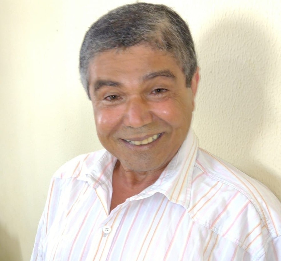 Cícero após ser enocntrado e cuidado pela família — Foto: Reprodução