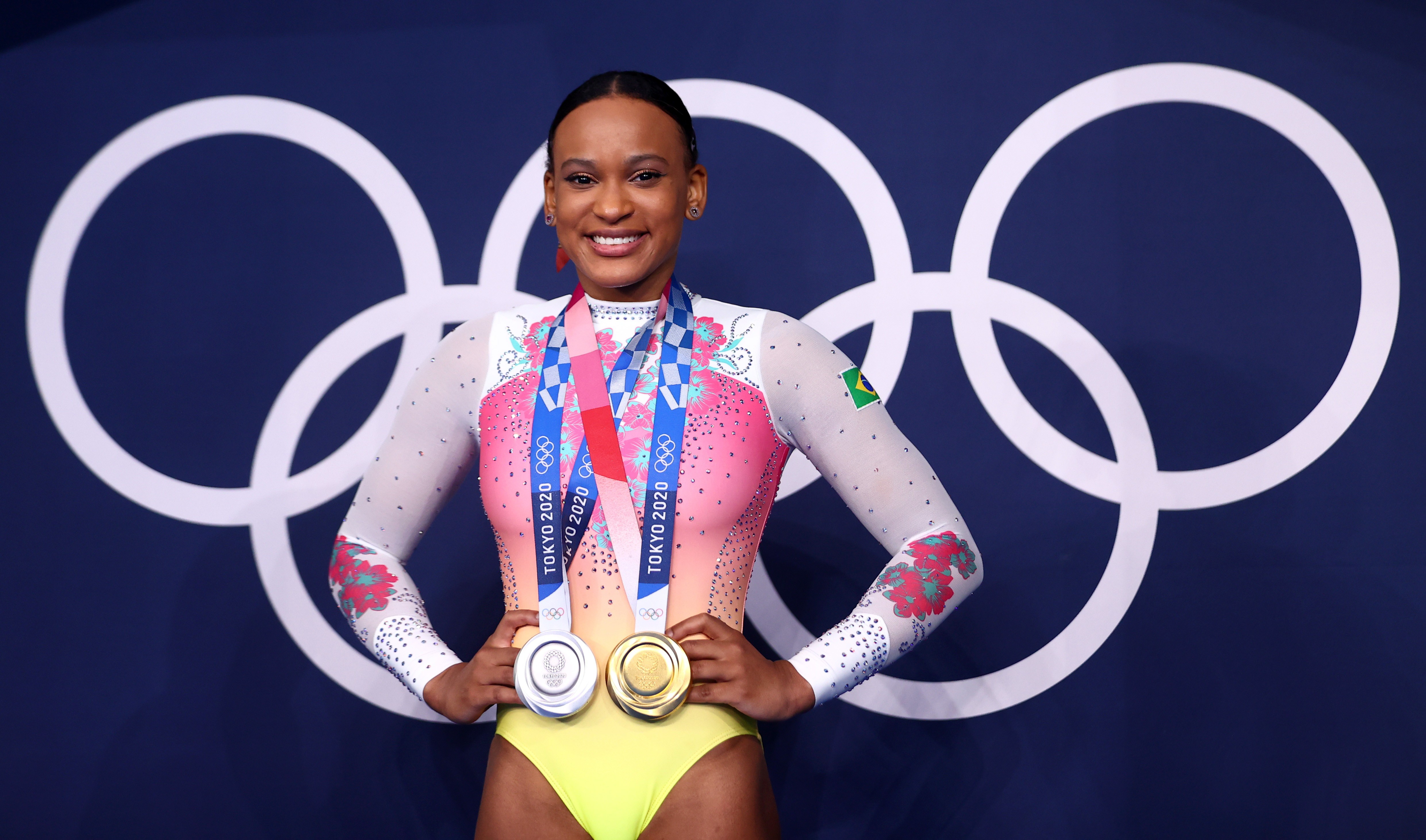 Rebeca Andrade vai receber da Câmara do Rio a medalha Chiquinha Gonzaga