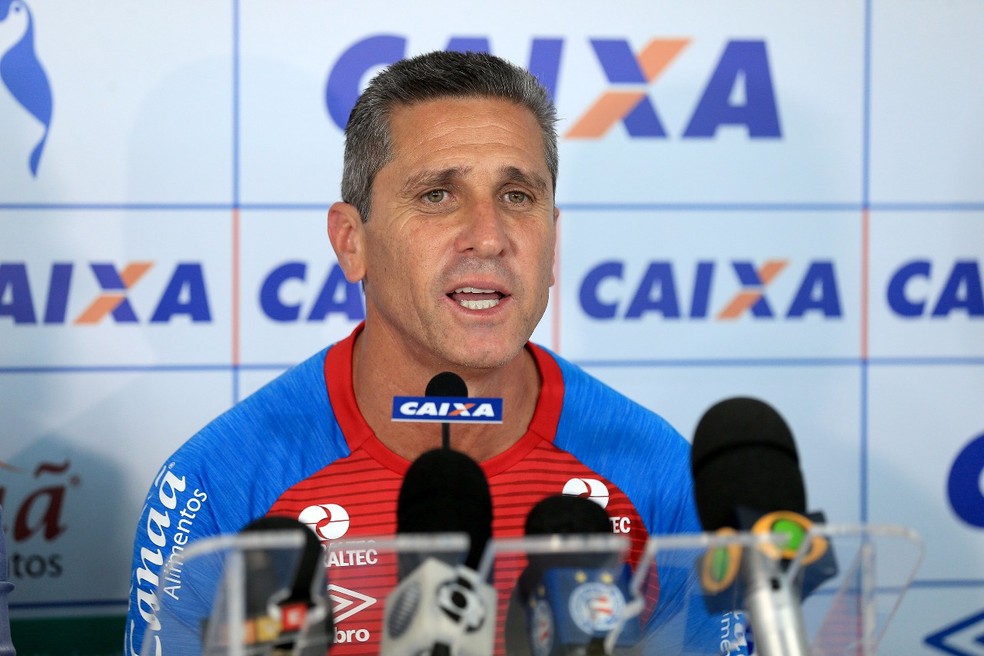 Treinador falou em dar continudiade ao trabalho de Guto (Foto: Felipe Oliveira / Divulgação / E.C. Bahia)