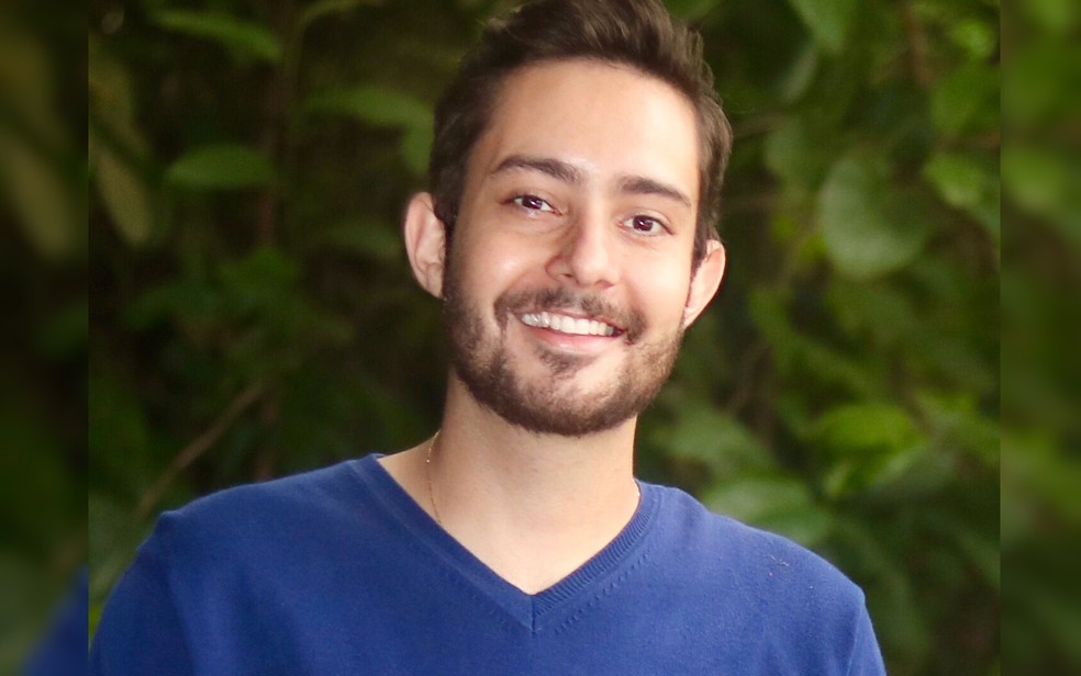 Professor Greiton Toledo de Azevedo, 31 anos, finalista no Global Teacher Prize 2021 — Foto: Reprodução/Arquivo pessoal