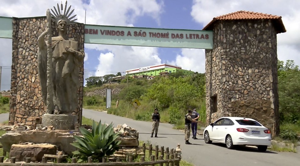 São Tomé das Letras (MG) — Foto: Reprodução/EPTV