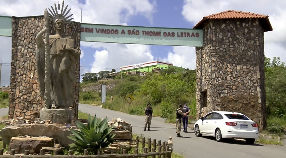São Tomé das Letras (MG) registra primeiro caso de coronavírus — Foto: Reprodução/EPTV