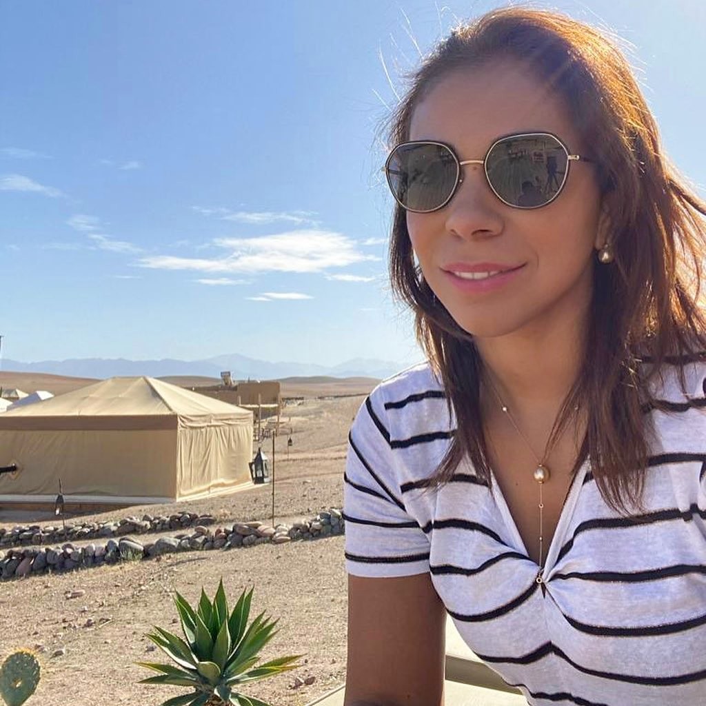 Belle Silva acampa no deserto (Foto: Reprodução/Instagram)