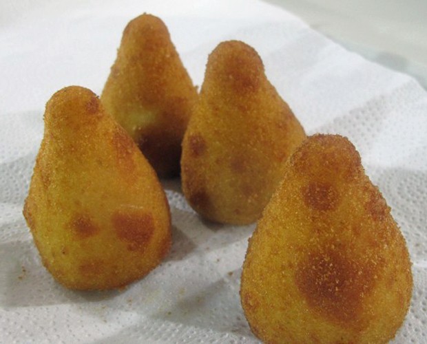 Coxinha de Galinha da Marcíria (Foto: Mais Você/Gshow)