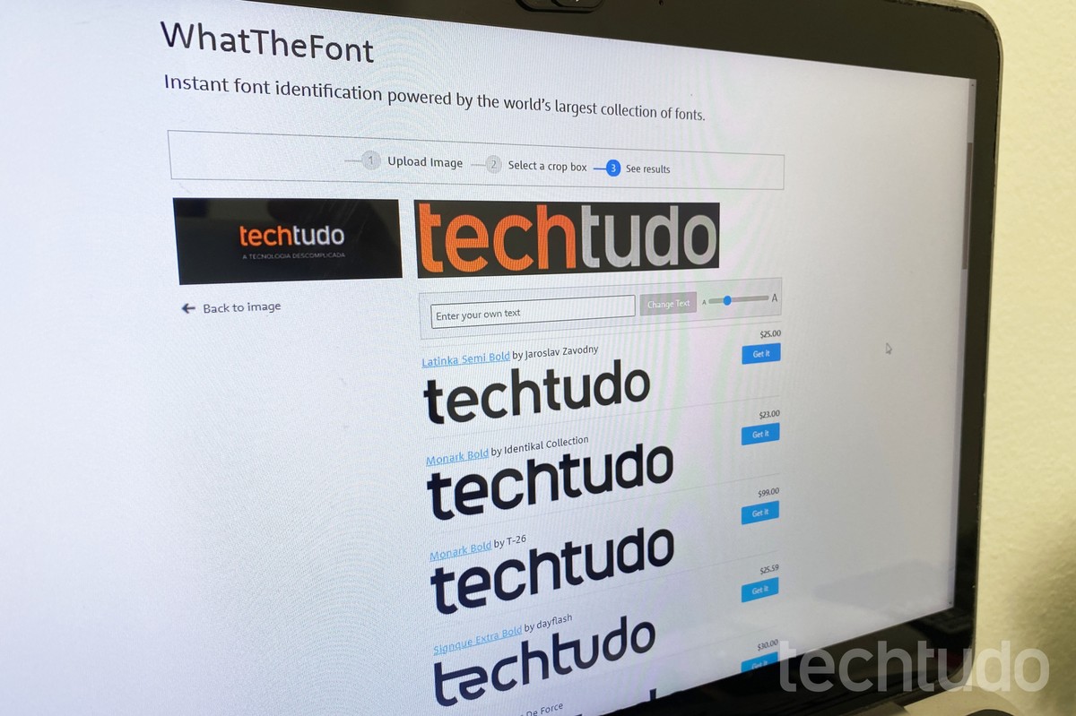 Quatro sites para descobrir fonte por imagem