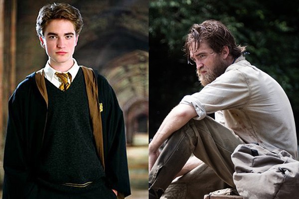 Robert Pattinson em Harry Potter e no filme Z: a Cidade Perdida (Foto: Divulgação)