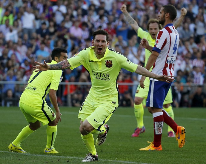 Messi Barcelona Atlético de Madrid (Foto: Andrea Comas / Reuters)
