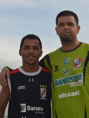 Bibi e Pablo ganharam tudo no River Plate-SE (Foto: Felipe Martins / GLOBOESPORTE.COM)